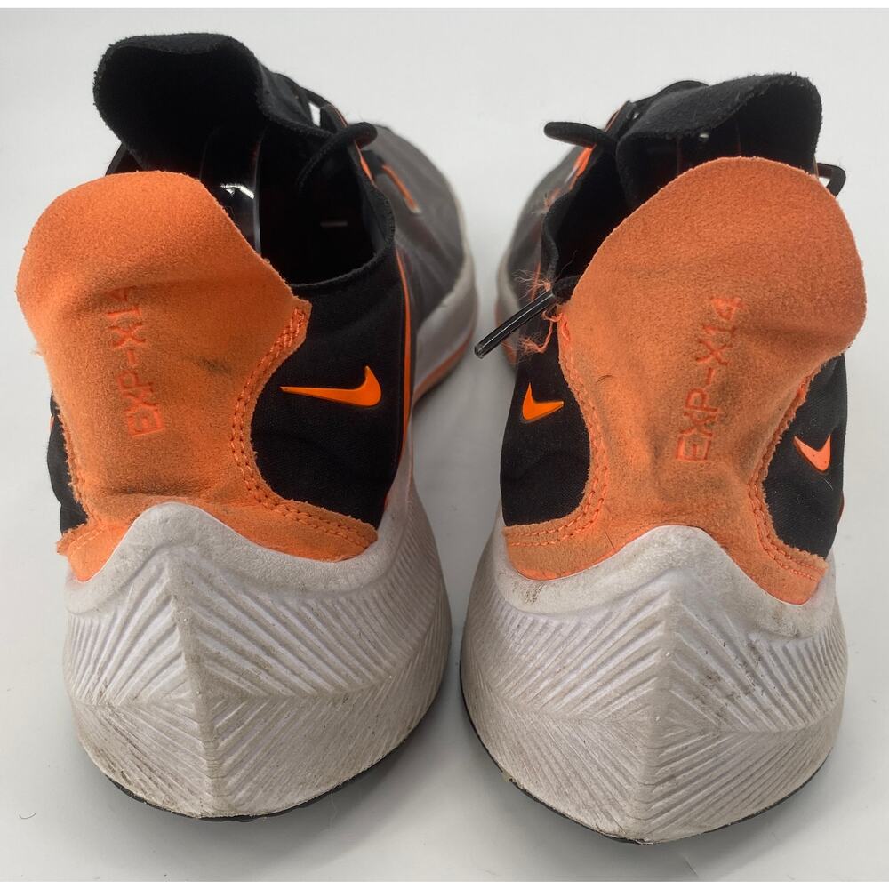 Nike Exp X14 SE men size 11.5 just do it Gray Orange Running Sneakers AO3095 - Picture 4 of 6